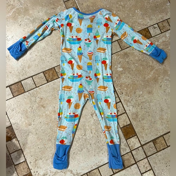 EUC Little Sleepies Ice Cream Zippy 6-12 months - Picture 3 of 3